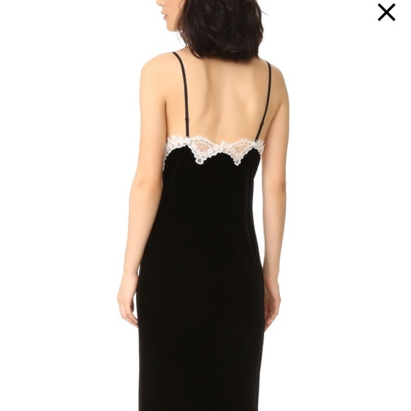 Thé Kooples velvet and lace maxi dress - Picture 2 of 5